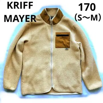 KRIFFMAYER 플리스 자켓 카멜 170 M