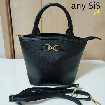 anySiS [새상품급] 토트 핸드백 합성 피혁