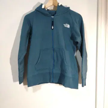 THE NORTH FACE 풀 집업 후드티 블루