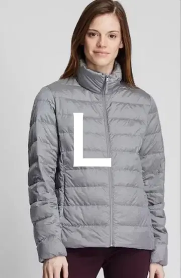 [ 새상품급 ] 유니클로 울트라 라이트 다운 자켓 L 그레이