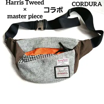 콜라보 마스터피스 해리스 트위드 바디백 힙색 코듀라