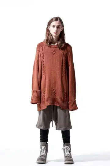 a.f artefact 에이 에프 아티팩트 로우게이지 니트