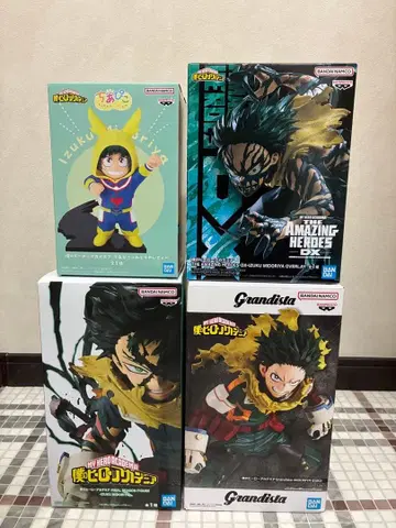 히로아카 미도리야 이즈쿠 피규어 4세트