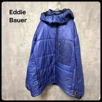 # 00s Eddie Bauer 후드 부착 다운 자켓 아우터
