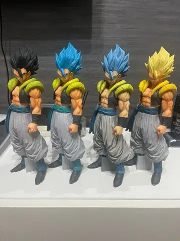 드래곤볼 SMSP 오지터 피규어 4체 세트