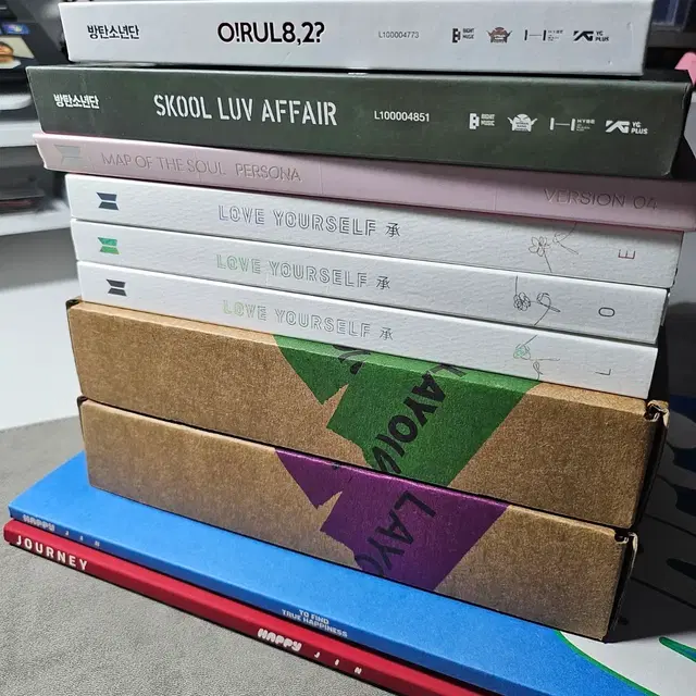 앨범 10개 일괄 bts 방탄