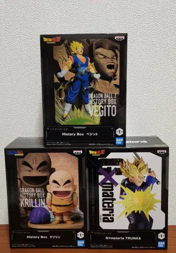 [드래곤볼] 베지트 & 크리링 & 트랭크스 피규어 3종 세트