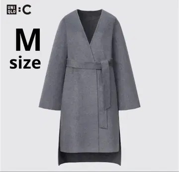 UNIQLO 클레어 와이트 켈러 더블 페이스 랩 코트 M