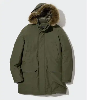 유니클로 울트라웜 하이브리드 다운 코트 [ 새상품급 ]