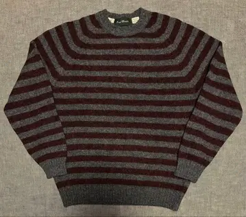 영국제 셰틀랜드 보더 스웨터