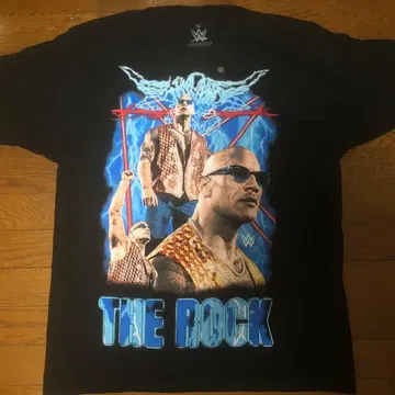 [ 새상품 미사용 ] WWE 더 락 드웨인 존슨 셔츠