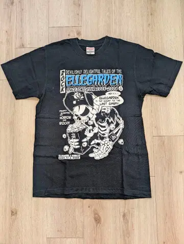 ELLEGARDEN 티셔츠 블랙