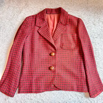 하운드투스 싸개 버튼 테일러드 자켓 쇼와 레트로 핸드메이드