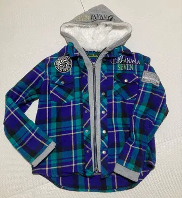 BANANA SEVEN 지퍼 보아 후드 후드티