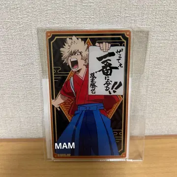 점프 페스타 2026 토미카 바쿠고 카츠키 아크릴 카드