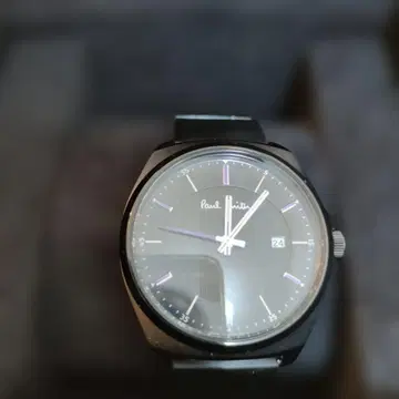 Paul Smith 블랙 아날로그 손목시계