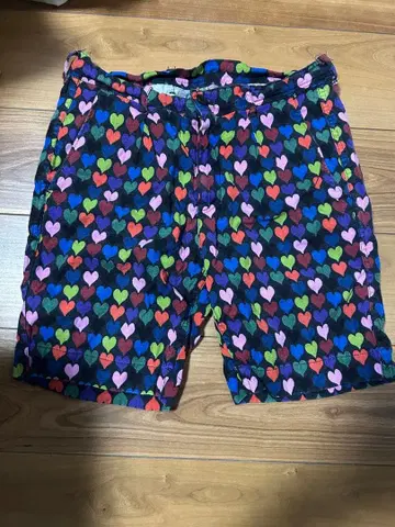 하트 무늬 숏팬츠 사이즈 1