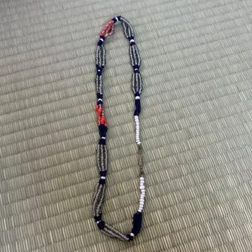 비즈 목걸이 약 70cm 새상품급