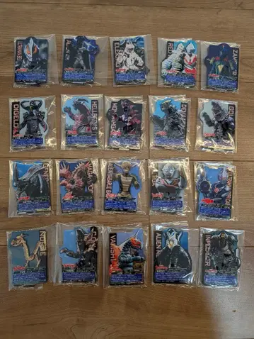 1번 복권 울트라맨 시리즈 E상 아크릴 스탠드 20종 세트