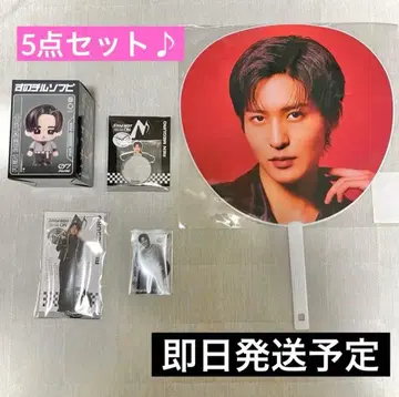 SnowMan 메구로 렌 소프트 비닐/아크릴 스탠드/스티커 2종/부채