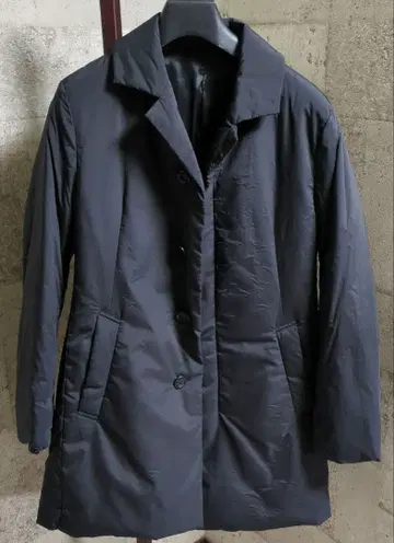 새상품급 EPOCA UOMO 다운 스텐카라 코트