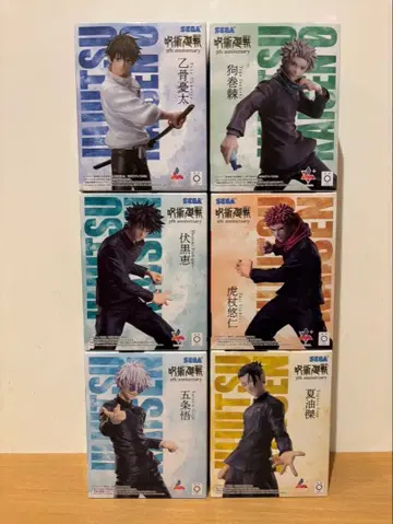 라운드원 한정판 주술회전 Luminasta 6종 세트