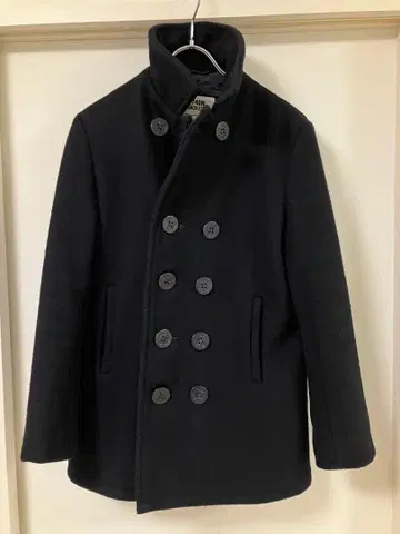 Schott U.S. 740N Pea Jacket 사이즈 18 블랙