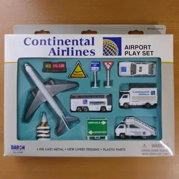 Continental Airlines 에어포트 플레이세트