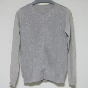 캐시미어 100% 라메 니트 긴팔 가디건