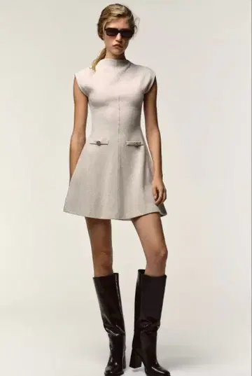 ZARA 소프트 숏 원피스