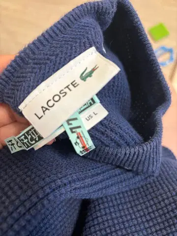 라코스테 남성용 니트