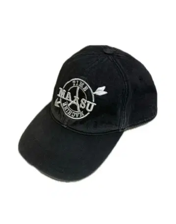 MASU MB EMBROIDERY CAP - BLACK