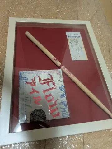 FLOW 드럼 스틱 콘서트 티켓 CD