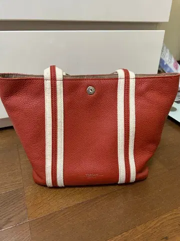 TORKAPI 가죽 토트백 오렌지