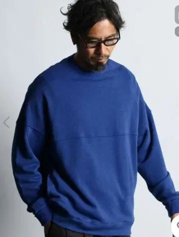 The DUFFER of ST.GEORGE 맨투맨 블루