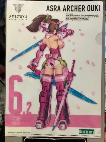 메가미 디바이스 A4 클리어 파일 ASRA ARCHER OUKI