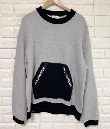 레어 XLARGE 엑스라지 맨투맨 트레이닝복 XL 그레이