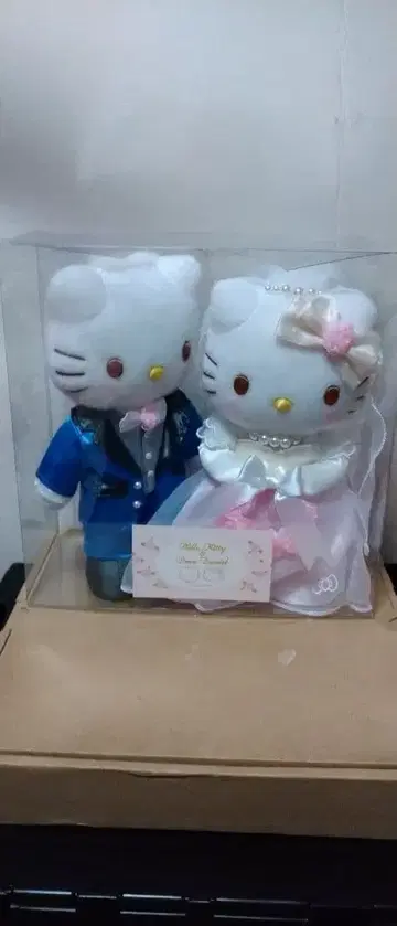헬로키티 웨딩 인형