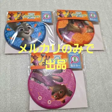 주토피아2 Happy 복권 캔 거울 닉 주디