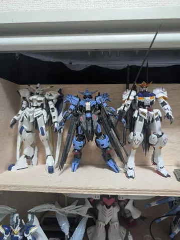 MG 건담 프라모델 3체 세트