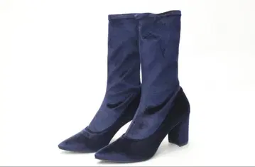 새상품 HIMIKO 온루즈 스트레치 하프 부츠 (24cm)