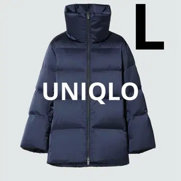 유니클로 질 샌더 콜라보 여성용 다운 자켓 443929 L