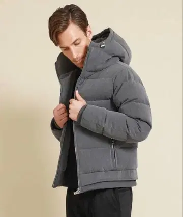 [ 새상품급 ] AKM 별주 서지 하이넥 후디 다운 자켓