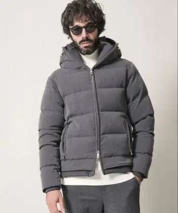 [ 새상품급 ] AKM 별주 서지 하이넥 후디 다운 자켓