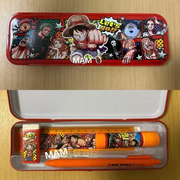 점프 페스타 2026 기념품 필통 ONEPIECE 자 풀 필기구