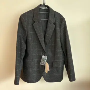 UNIQLO 싱글 브레스 자켓 M 다크 그레이