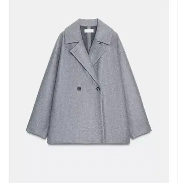 zara 소프트 더블 브레스트 코트 S