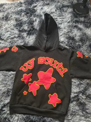 Sp5der UY SCUTI 후디 S 사이즈