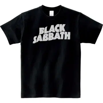 블랙 사바스 T셔츠 black SABBATH 새상품 오지 오스본 화이트