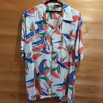 SUN SURF 아로하 셔츠 L 사이즈